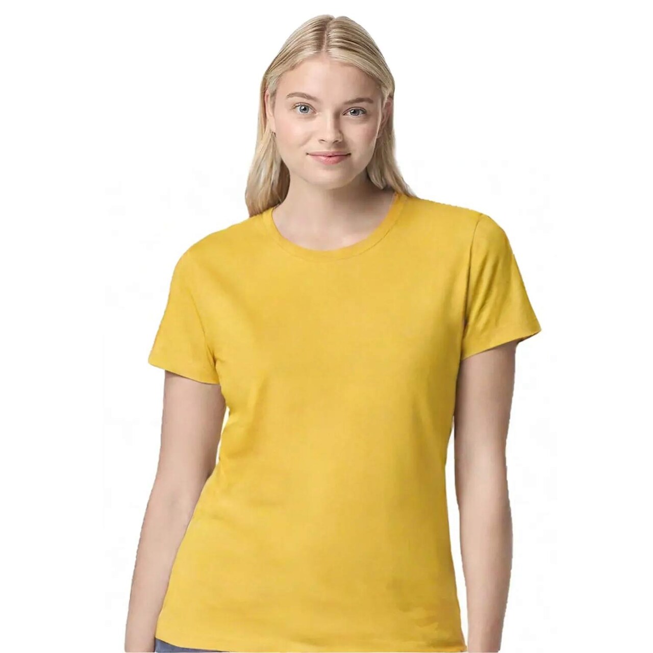 Gildan® Heavy Cotton Women’s Crewneck Short Sleeve T-Shirt for Promotional & Everyday Blank Tee